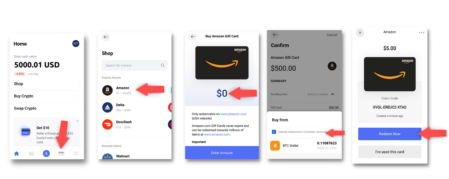 How to Buy Amazon Gift Cards with Bitcoin, DOGE, Litecoin & other Cryptocurrencies