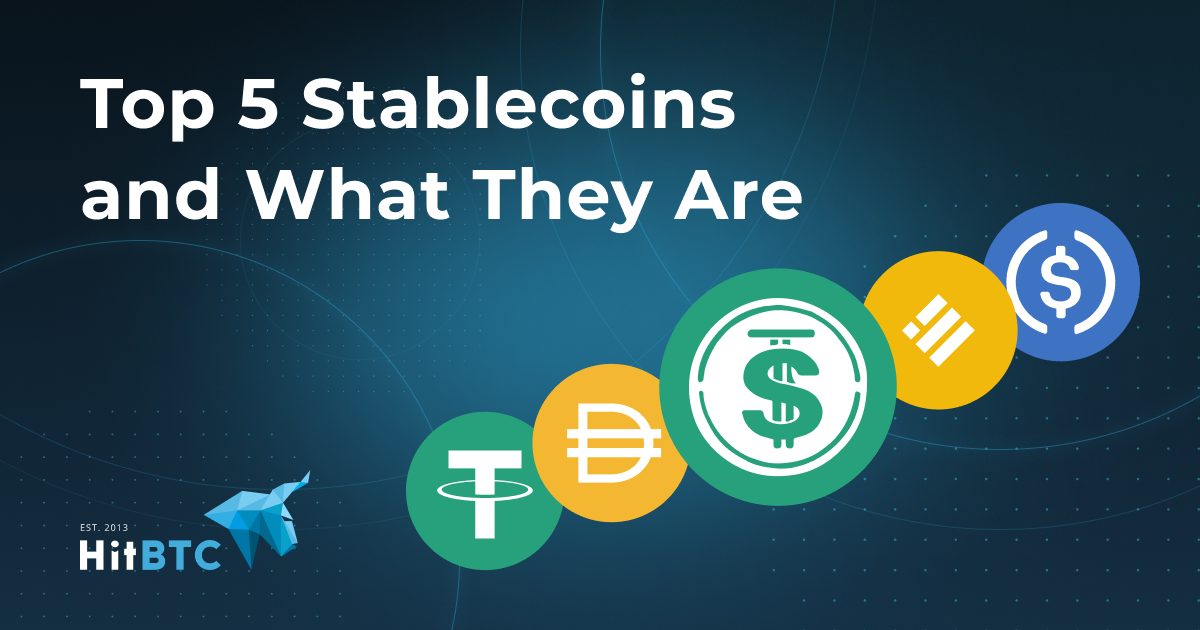 Top 5 Stablecoins and What They Are