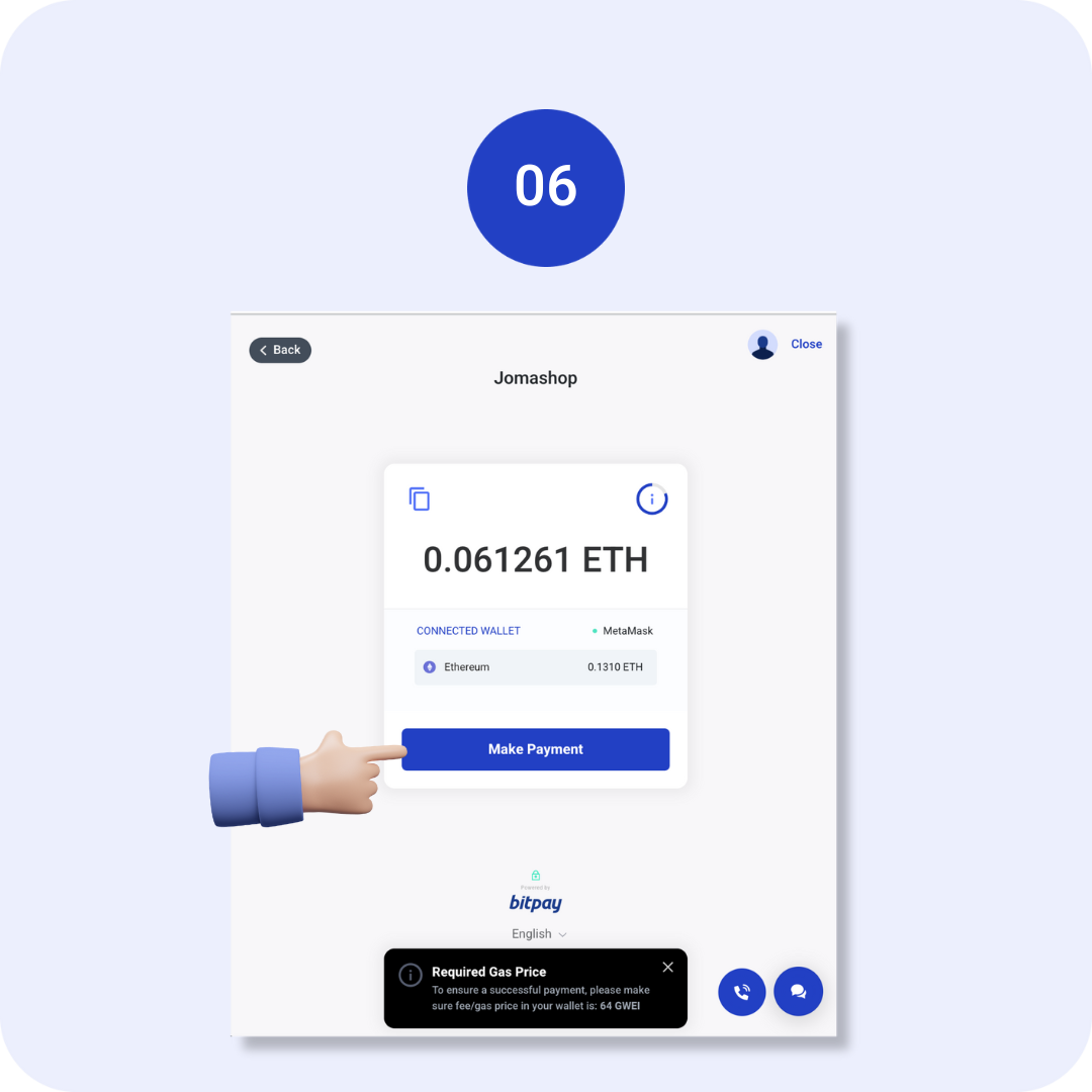 Pay with Crypto from Brave Wallet with BitPay Online & In-store