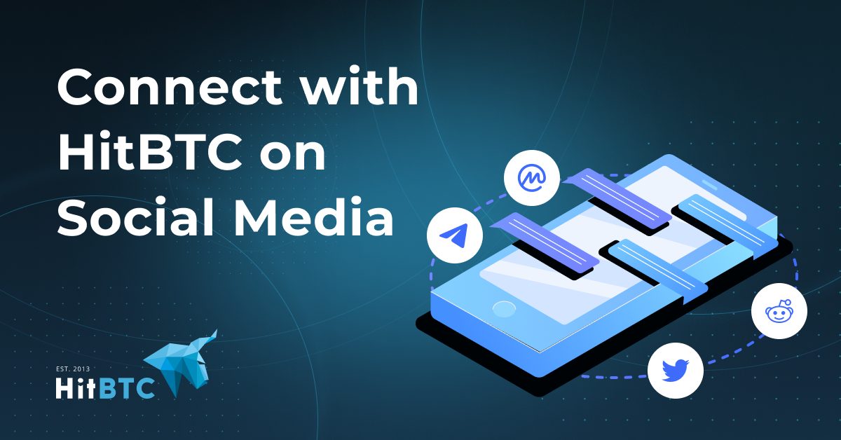 Join HitBTC official social media channels !