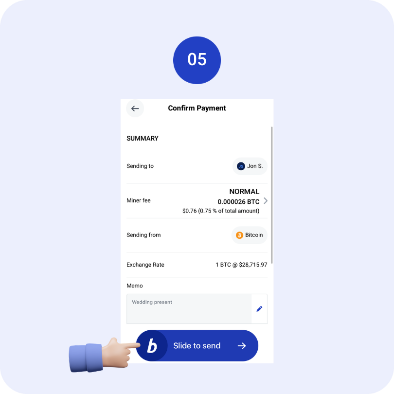 How to Send Crypto to Another Wallet with the BitPay App